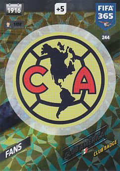 Club America 2018 FIFA 365 Club Badge #244